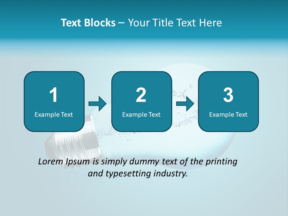 Chance Fish Bulb PowerPoint Template