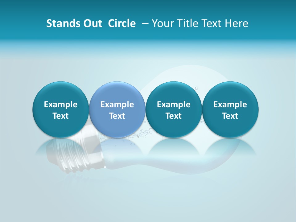 Chance Fish Bulb PowerPoint Template