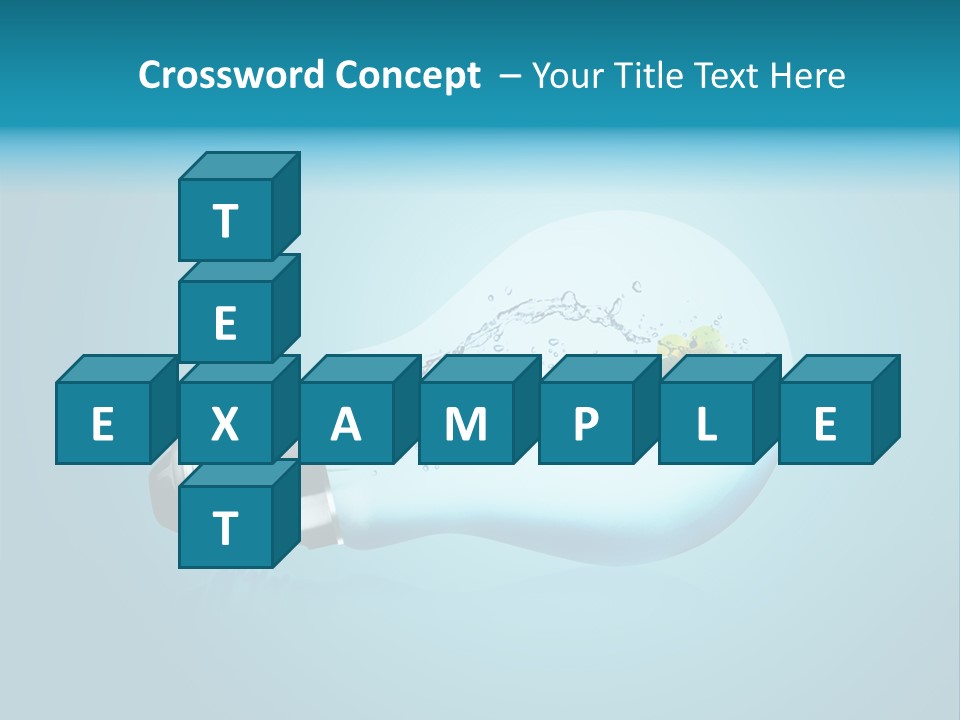 Chance Fish Bulb PowerPoint Template