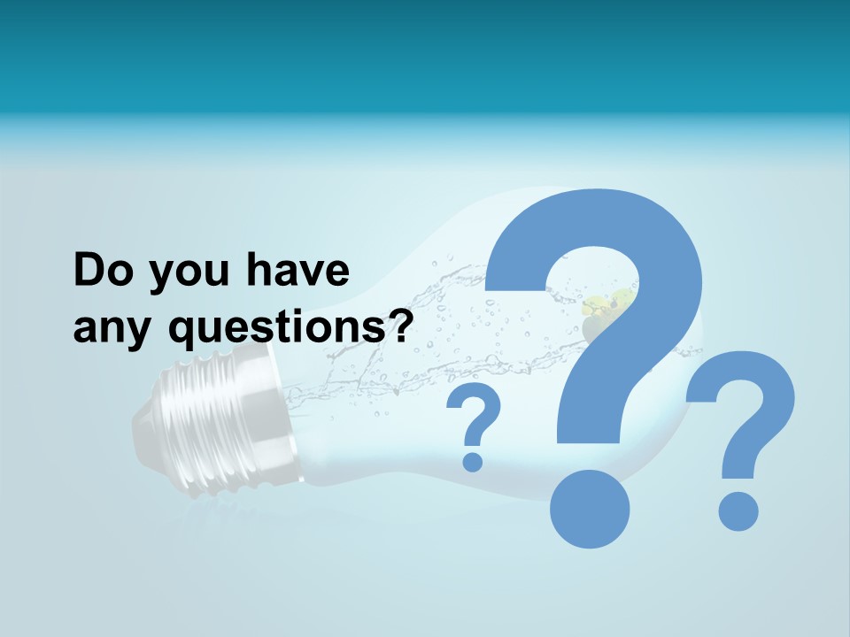 Chance Fish Bulb PowerPoint Template