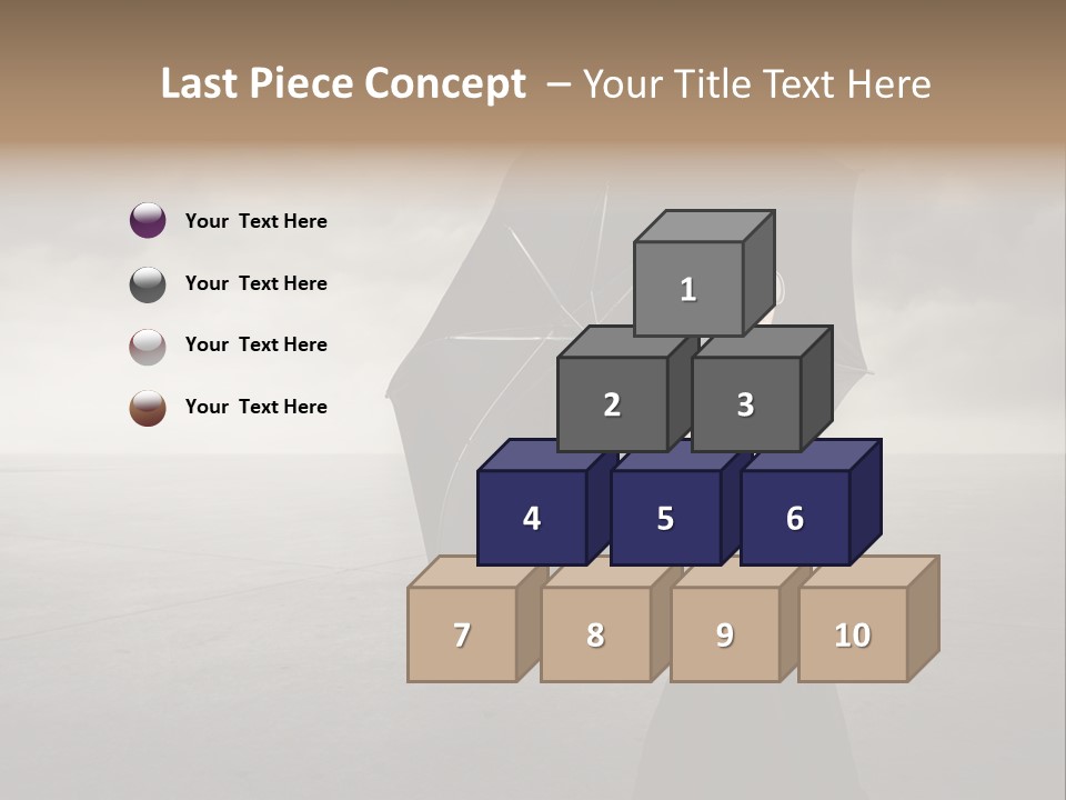 Woman Outdoor Cry PowerPoint Template