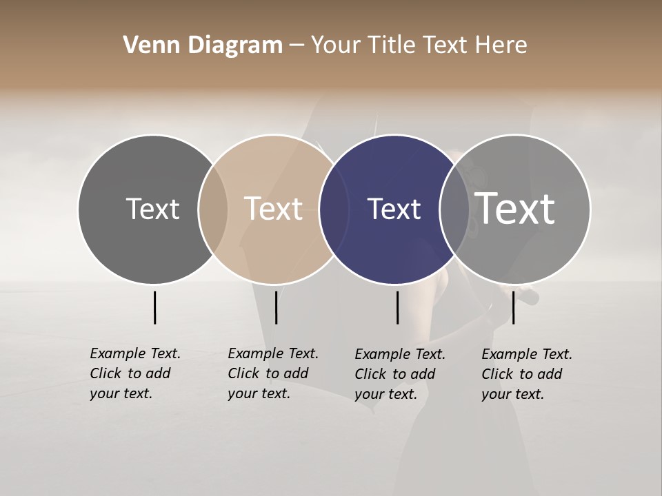 Woman Outdoor Cry PowerPoint Template