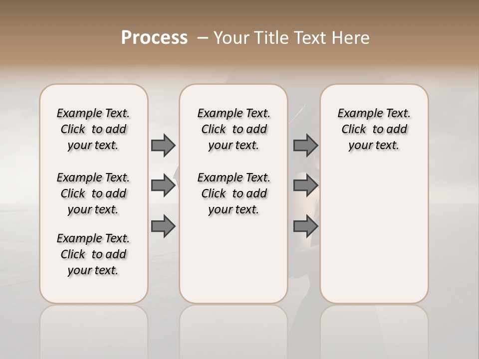 Woman Outdoor Cry PowerPoint Template