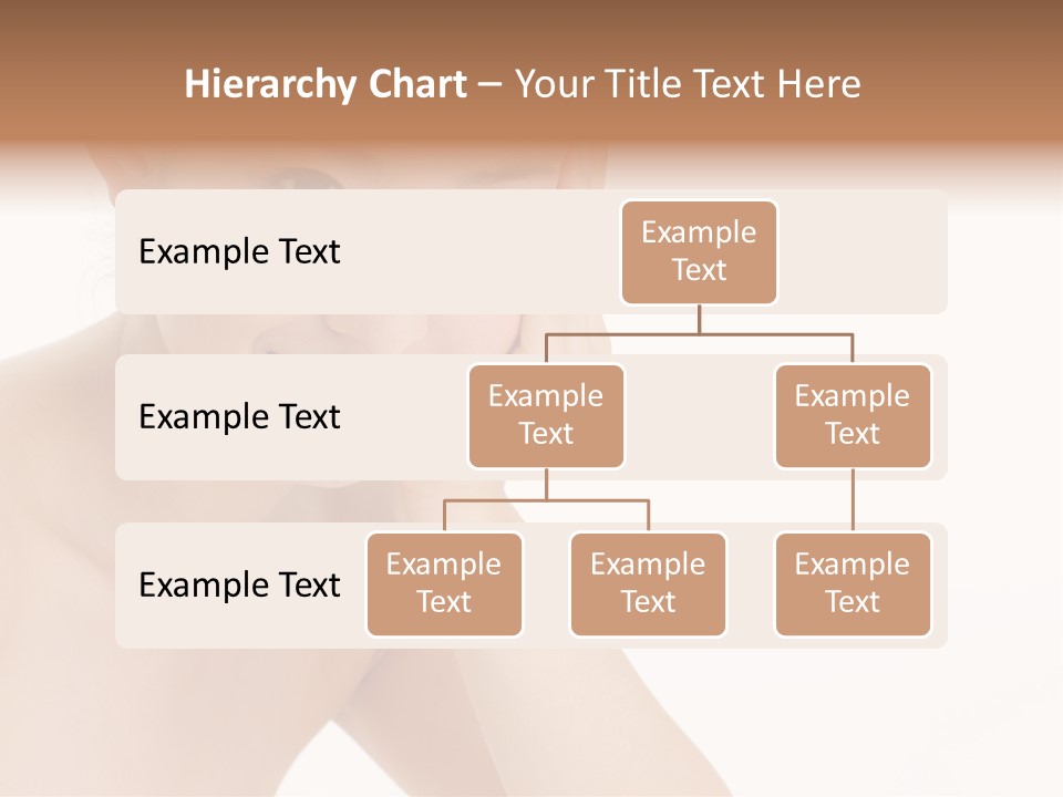 Woman Isolated Cute PowerPoint Template