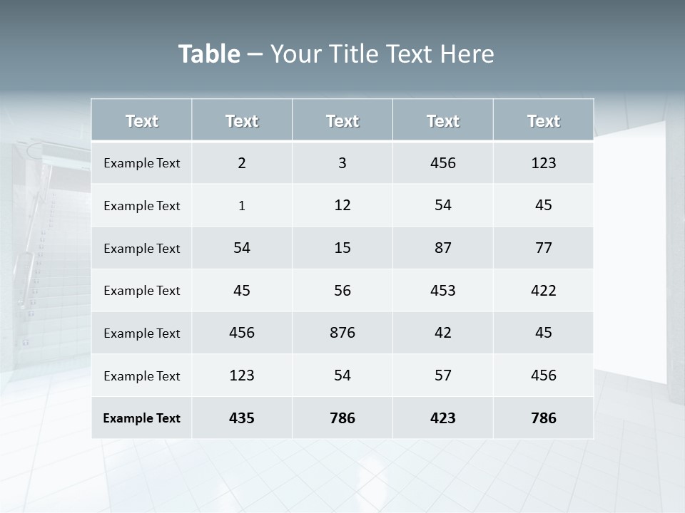 Interior Modern Abstract PowerPoint Template