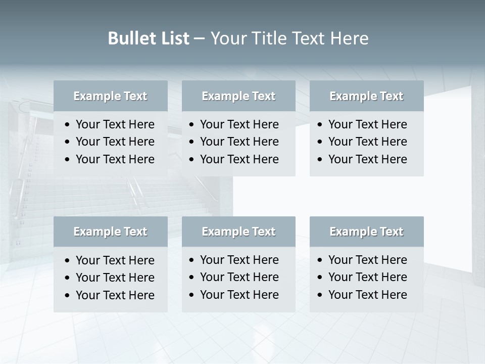 Interior Modern Abstract PowerPoint Template