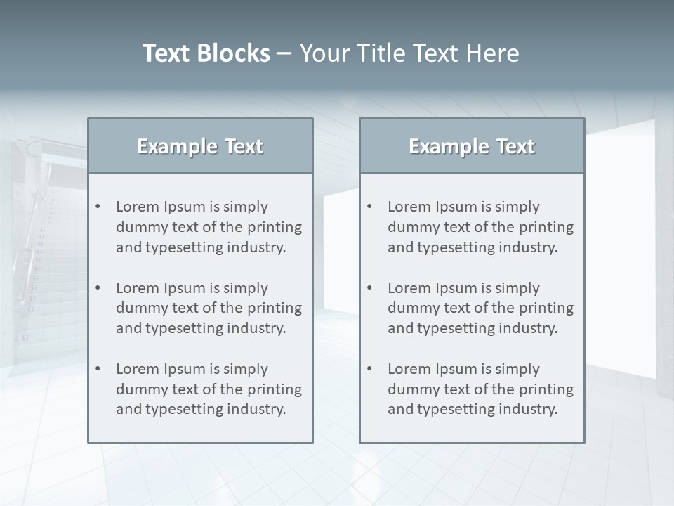 Interior Modern Abstract PowerPoint Template