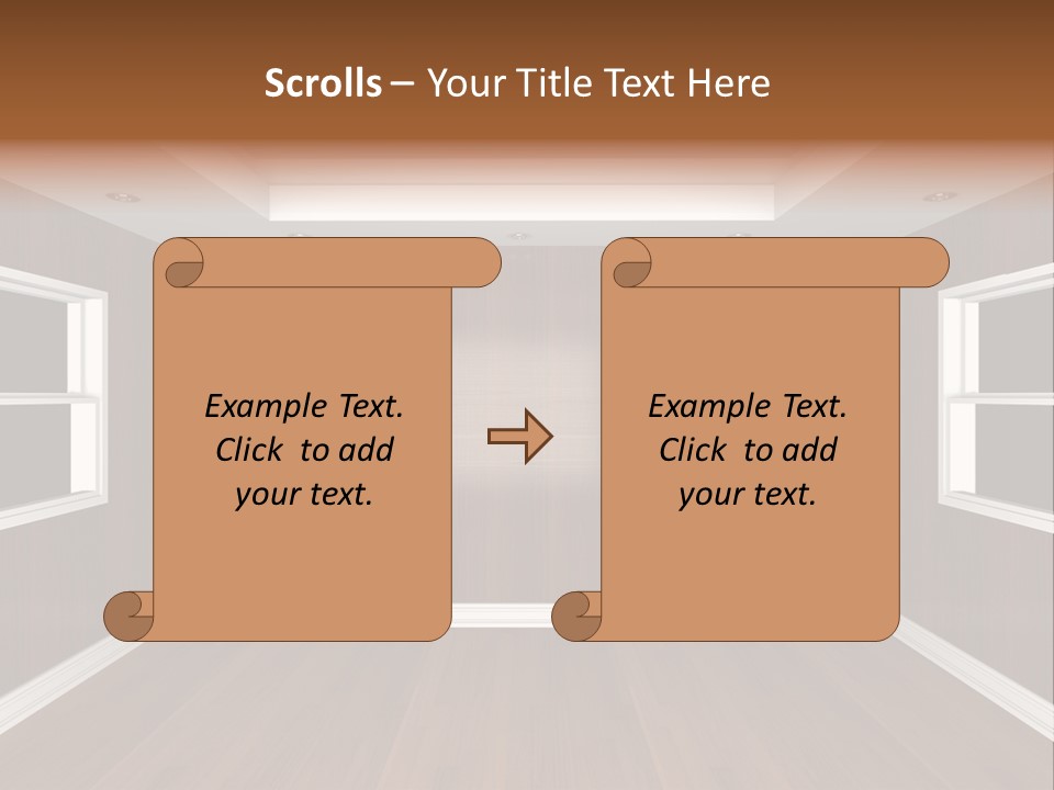 Flooring New Interior PowerPoint Template