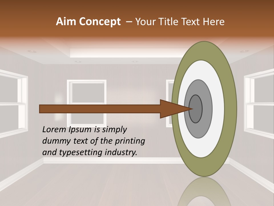 Flooring New Interior PowerPoint Template