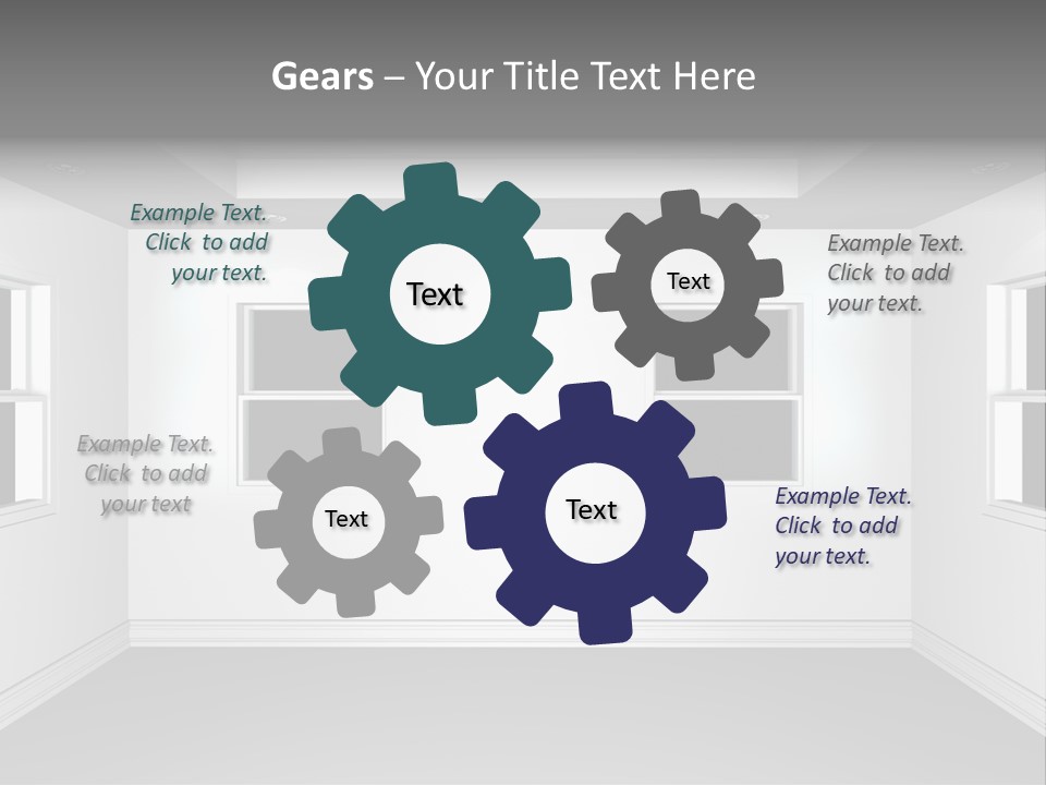 Render Domestic Room PowerPoint Template