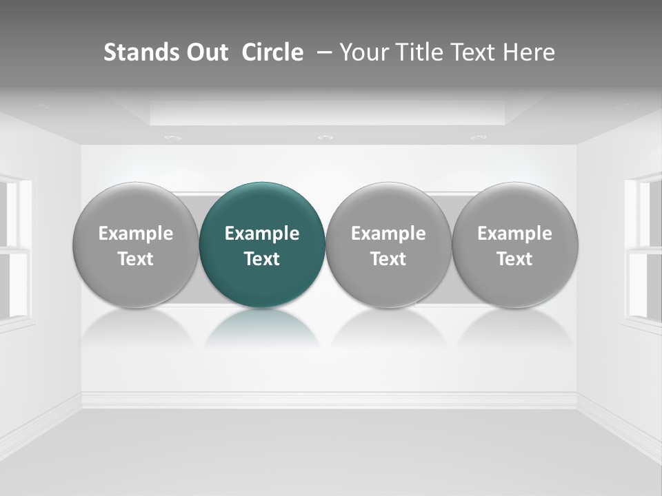 Render Domestic Room PowerPoint Template