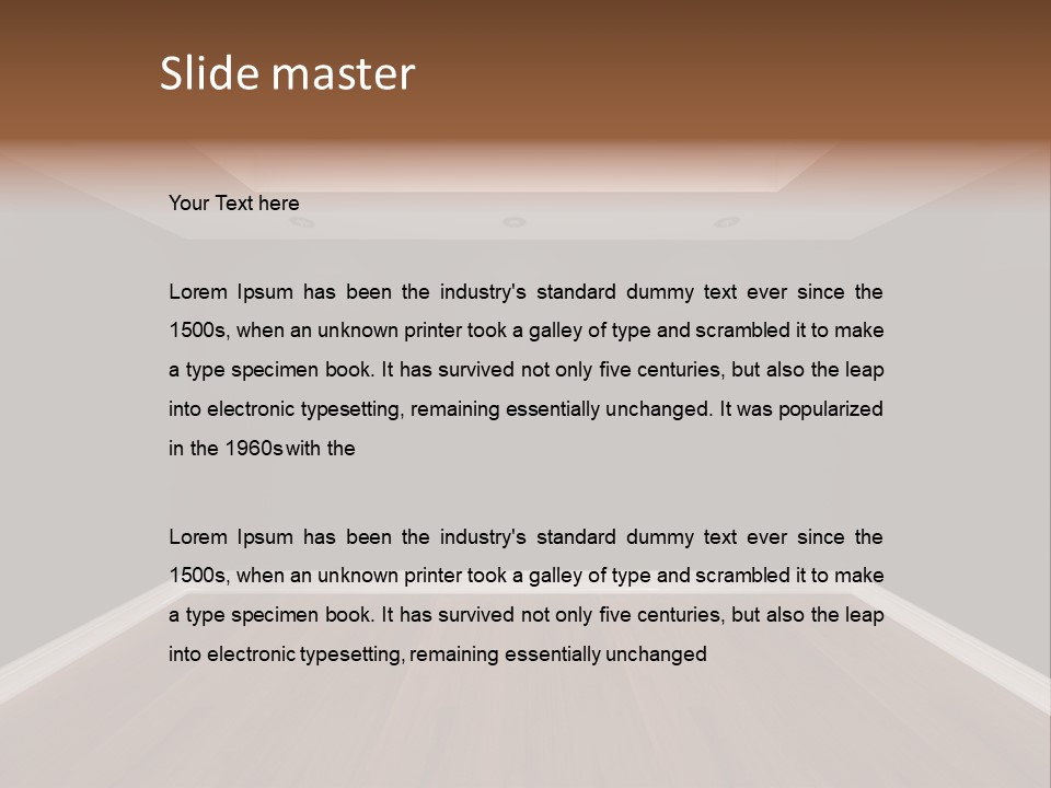 New Imple Hou E PowerPoint Template
