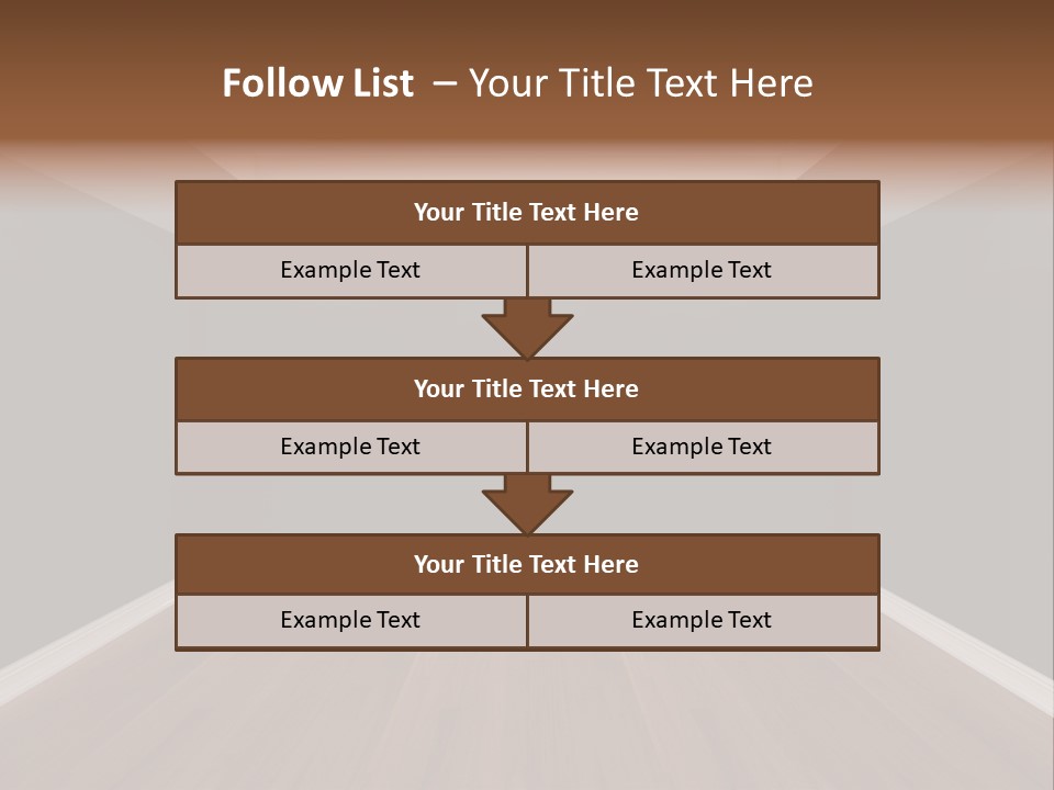 New Imple Hou E PowerPoint Template