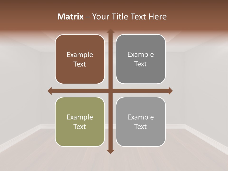 Architecture Tile Wood PowerPoint Template