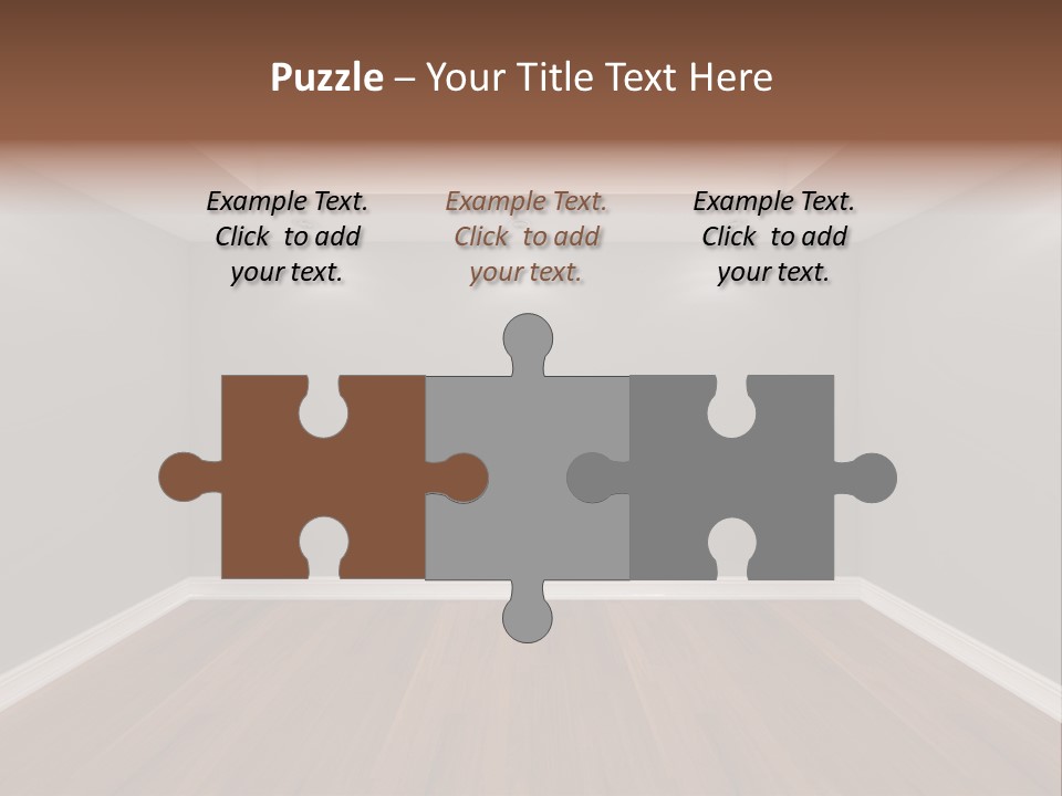 Architecture Tile Wood PowerPoint Template