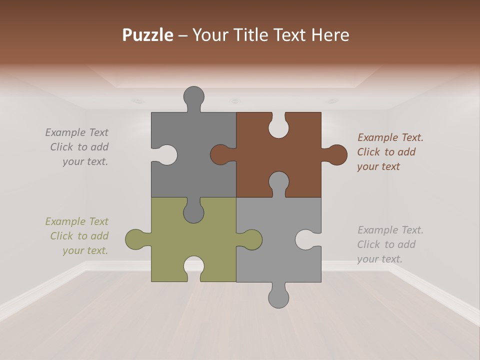 Architecture Tile Wood PowerPoint Template