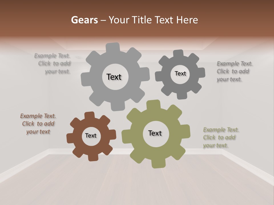 Architecture Tile Wood PowerPoint Template