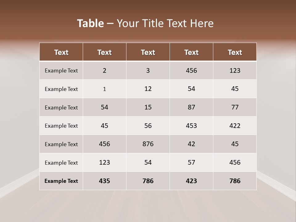 Architecture Tile Wood PowerPoint Template