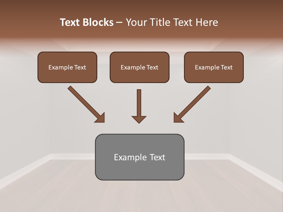 Architecture Tile Wood PowerPoint Template