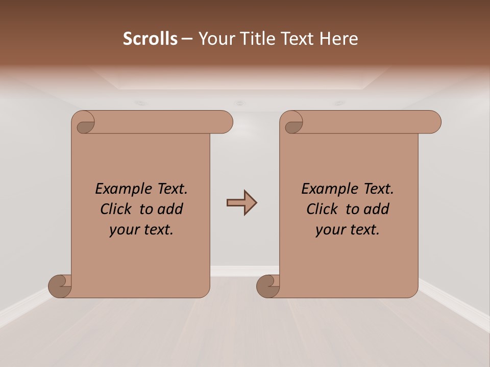 Architecture Tile Wood PowerPoint Template