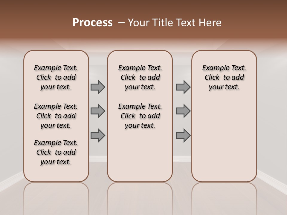 Architecture Tile Wood PowerPoint Template