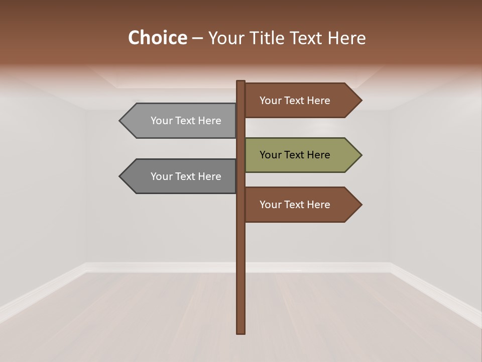 Architecture Tile Wood PowerPoint Template