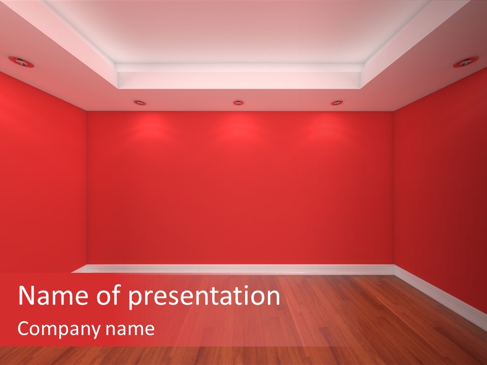 Decor Living Decorating PowerPoint Template