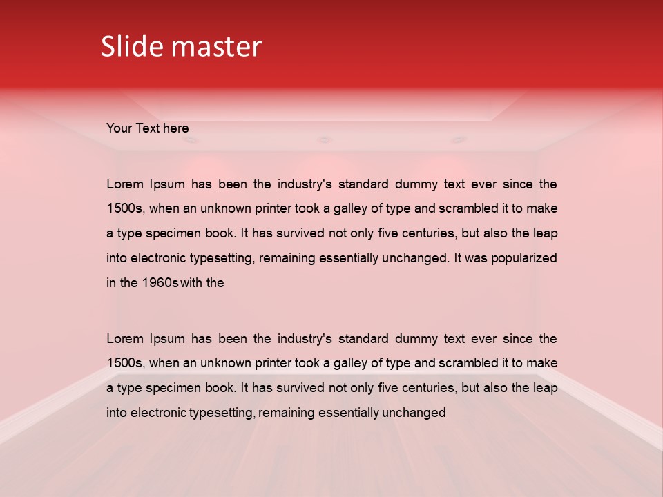 Decor Living Decorating PowerPoint Template