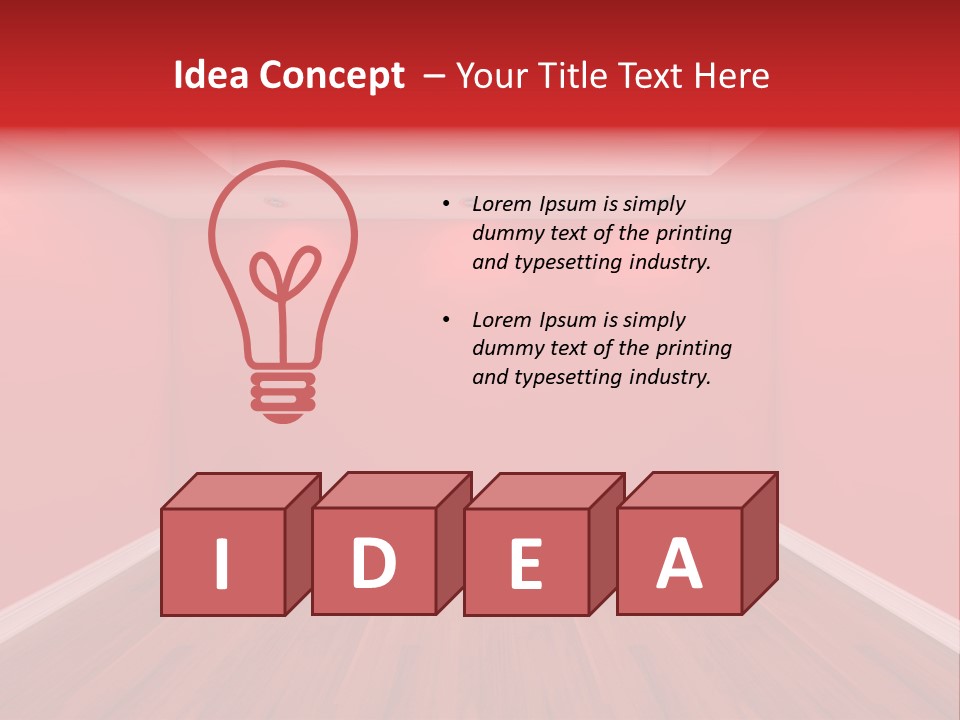 Decor Living Decorating PowerPoint Template