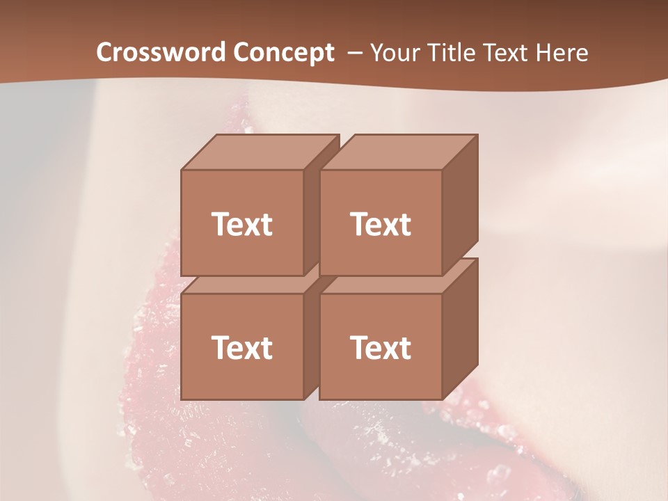 Passion Lick Macro PowerPoint Template