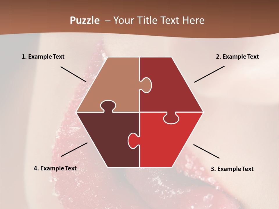 Passion Lick Macro PowerPoint Template