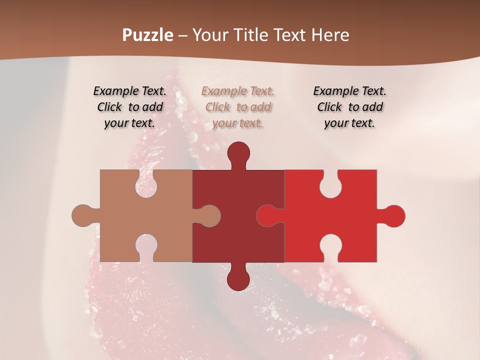 Passion Lick Macro PowerPoint Template