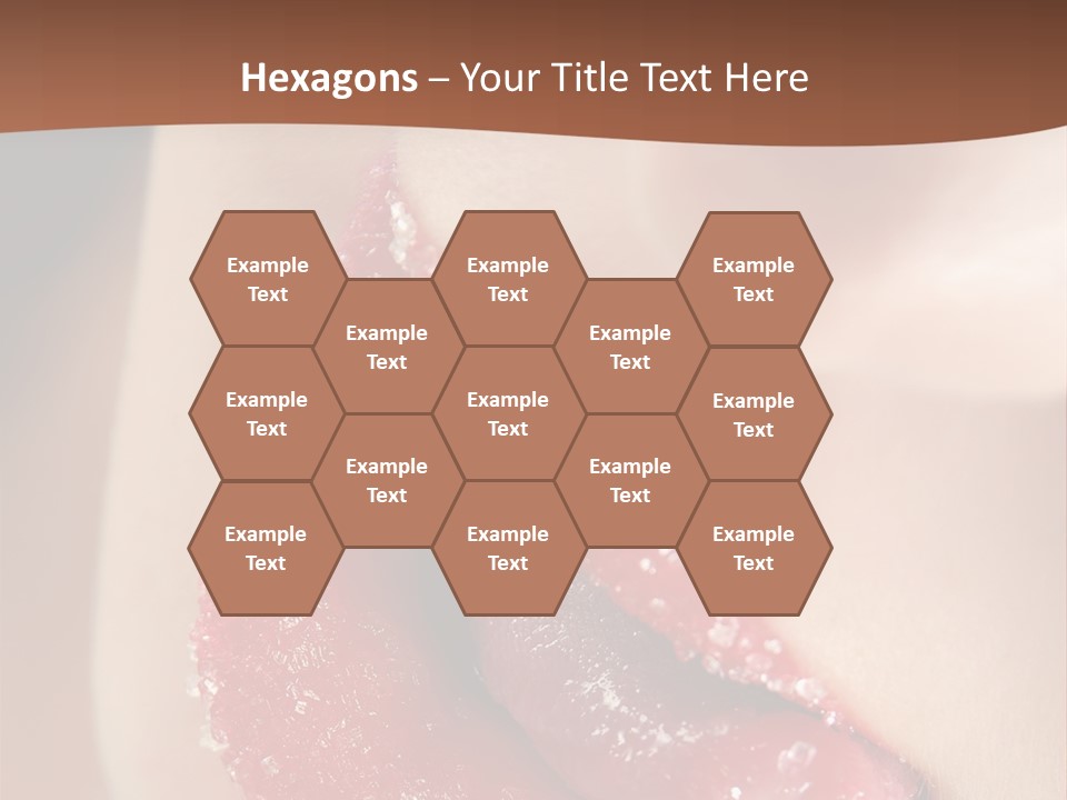 Passion Lick Macro PowerPoint Template