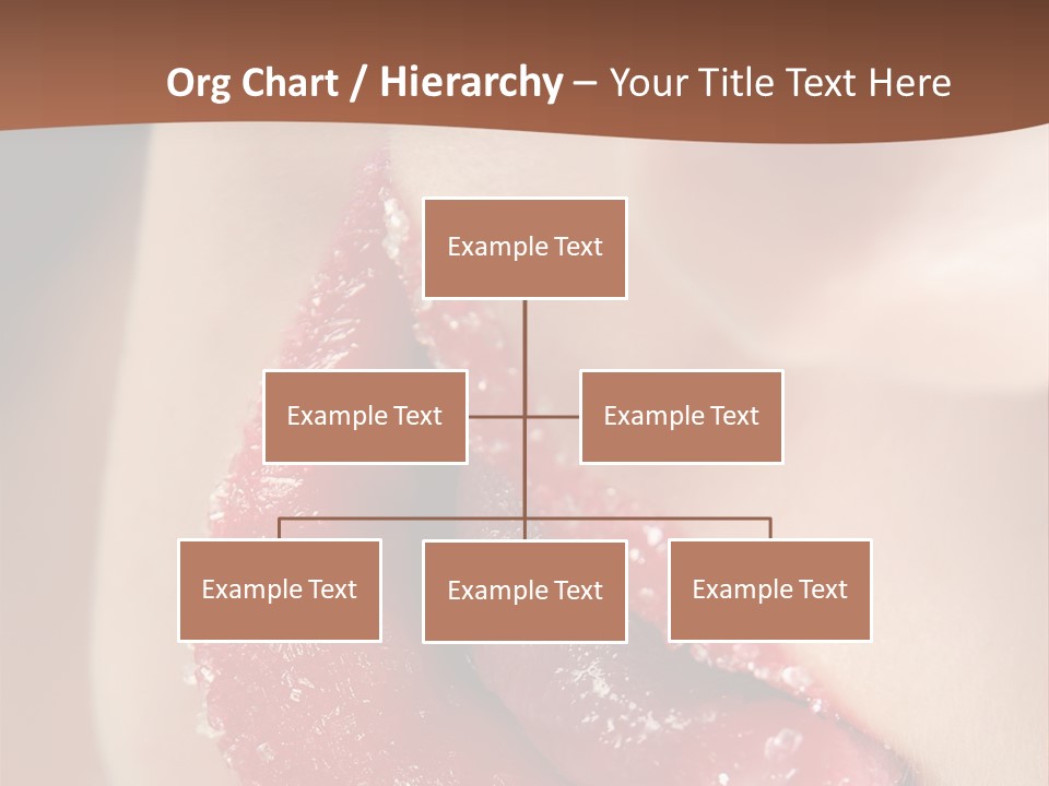 Passion Lick Macro PowerPoint Template