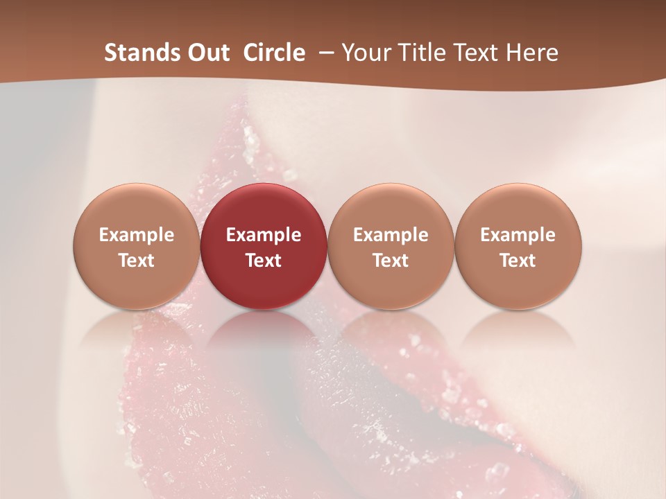 Passion Lick Macro PowerPoint Template