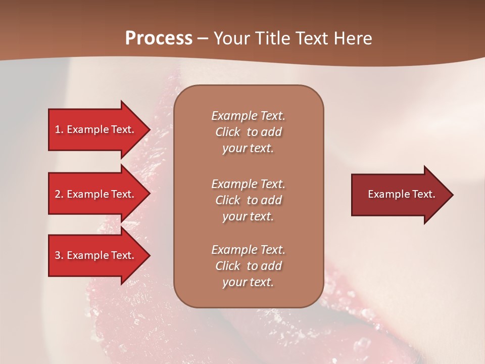Passion Lick Macro PowerPoint Template