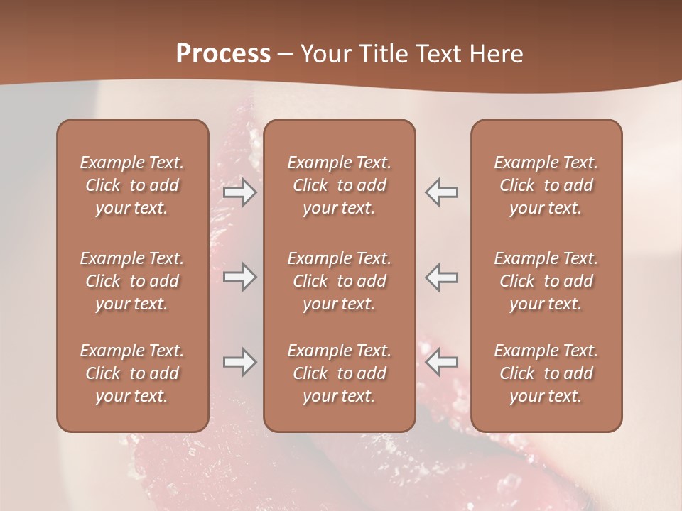 Passion Lick Macro PowerPoint Template