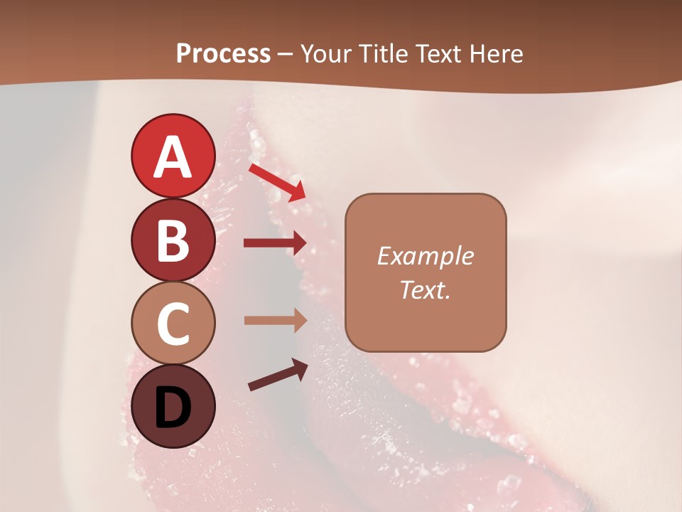 Passion Lick Macro PowerPoint Template