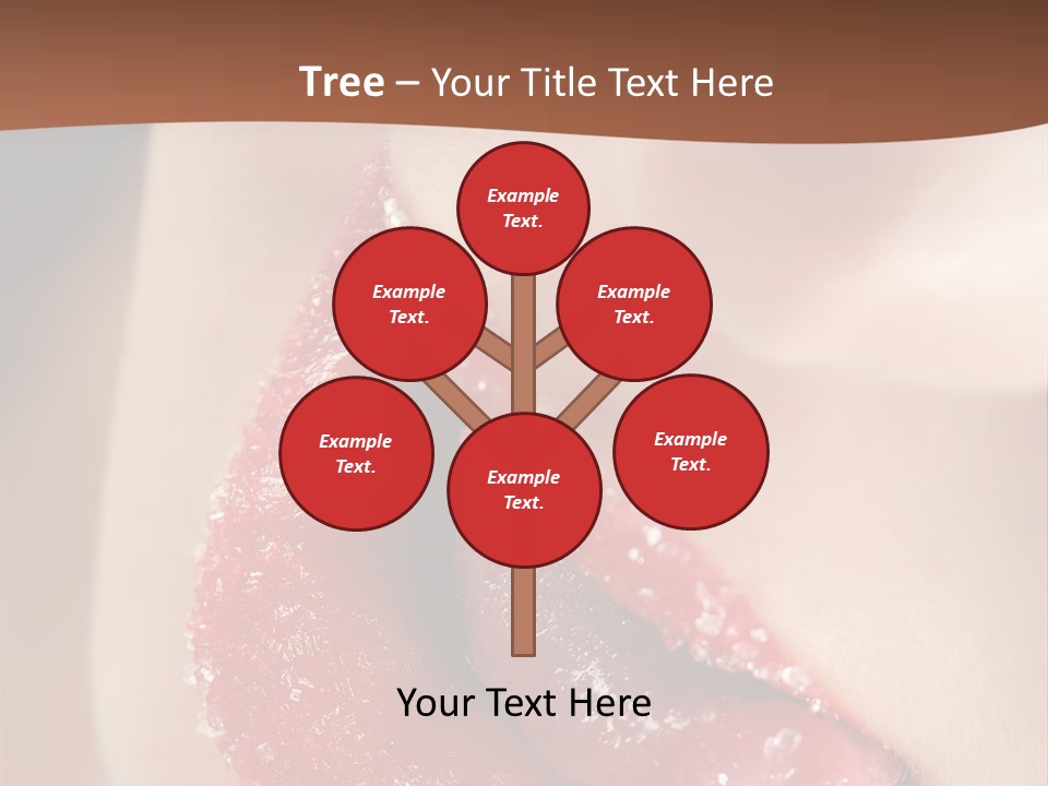 Passion Lick Macro PowerPoint Template