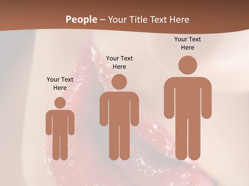 Passion Lick Macro PowerPoint Template