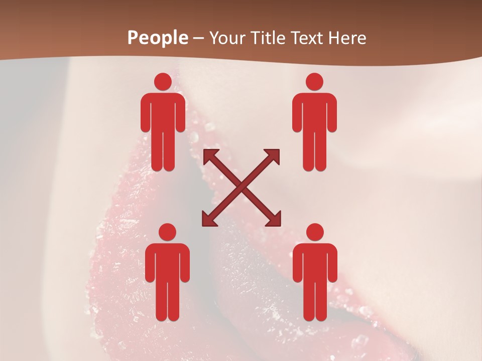 Passion Lick Macro PowerPoint Template