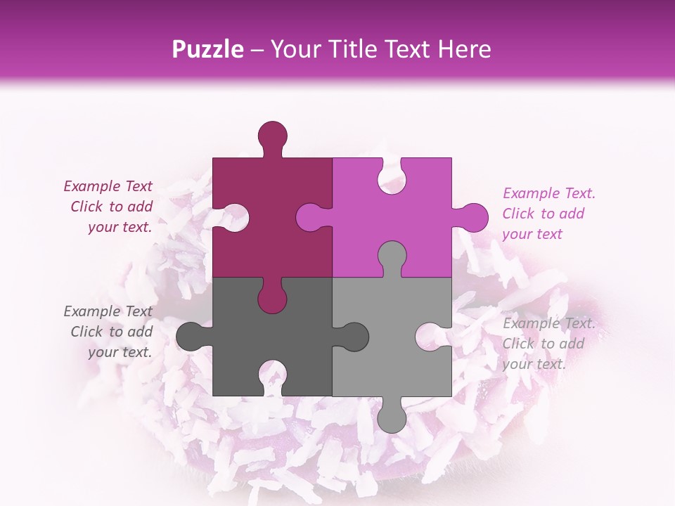 Cute Artistic Dessert PowerPoint Template