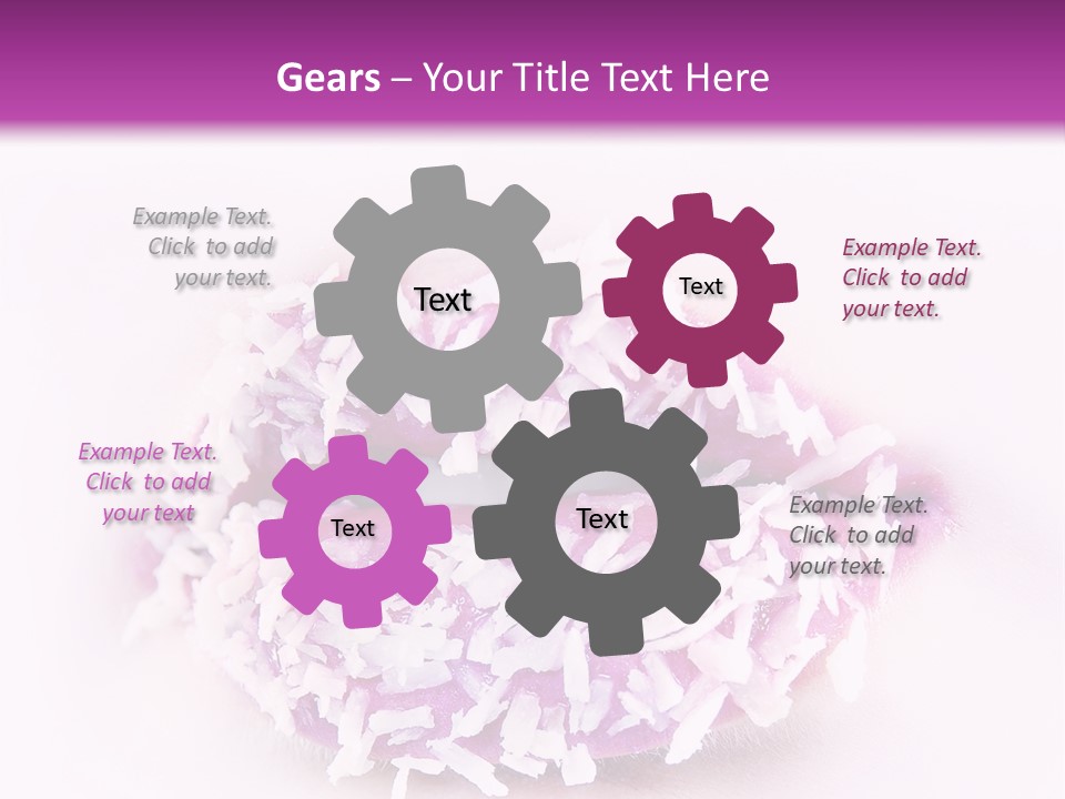 Cute Artistic Dessert PowerPoint Template