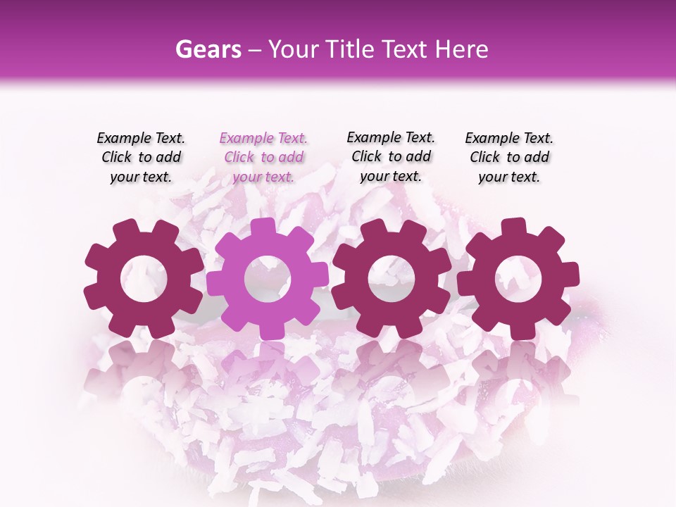 Cute Artistic Dessert PowerPoint Template