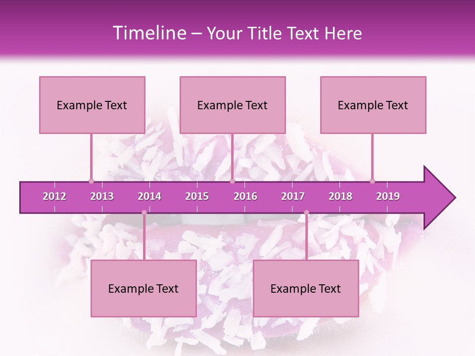 Cute Artistic Dessert PowerPoint Template