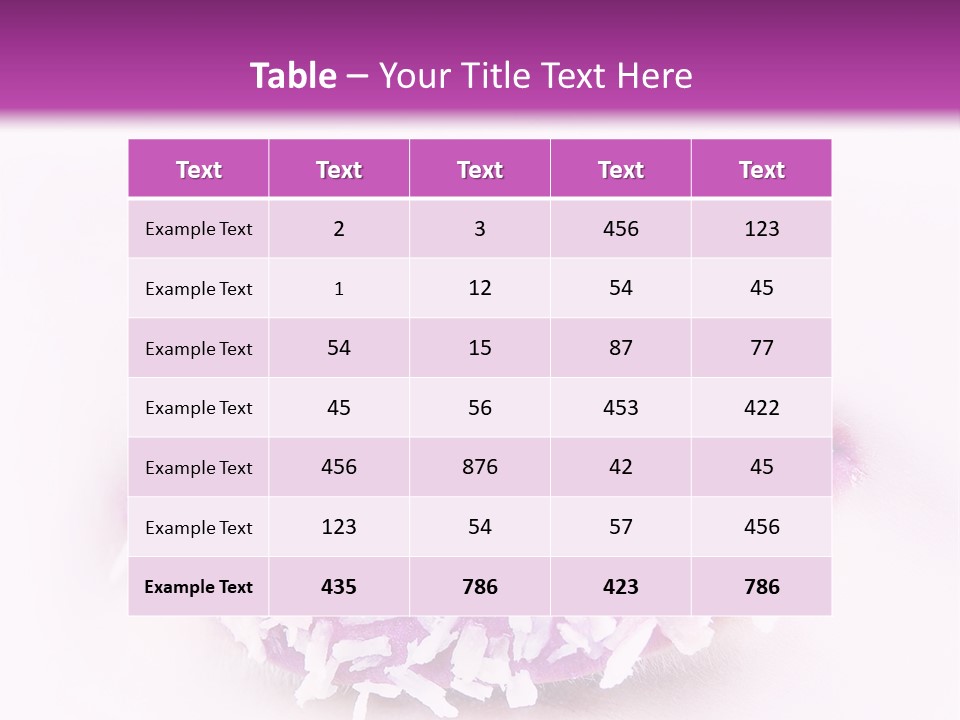 Cute Artistic Dessert PowerPoint Template