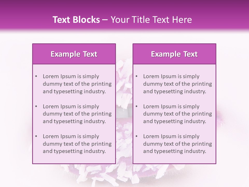 Cute Artistic Dessert PowerPoint Template