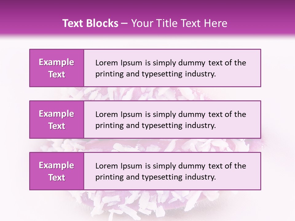 Cute Artistic Dessert PowerPoint Template