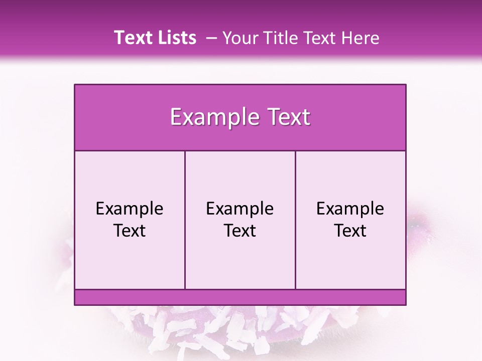 Cute Artistic Dessert PowerPoint Template