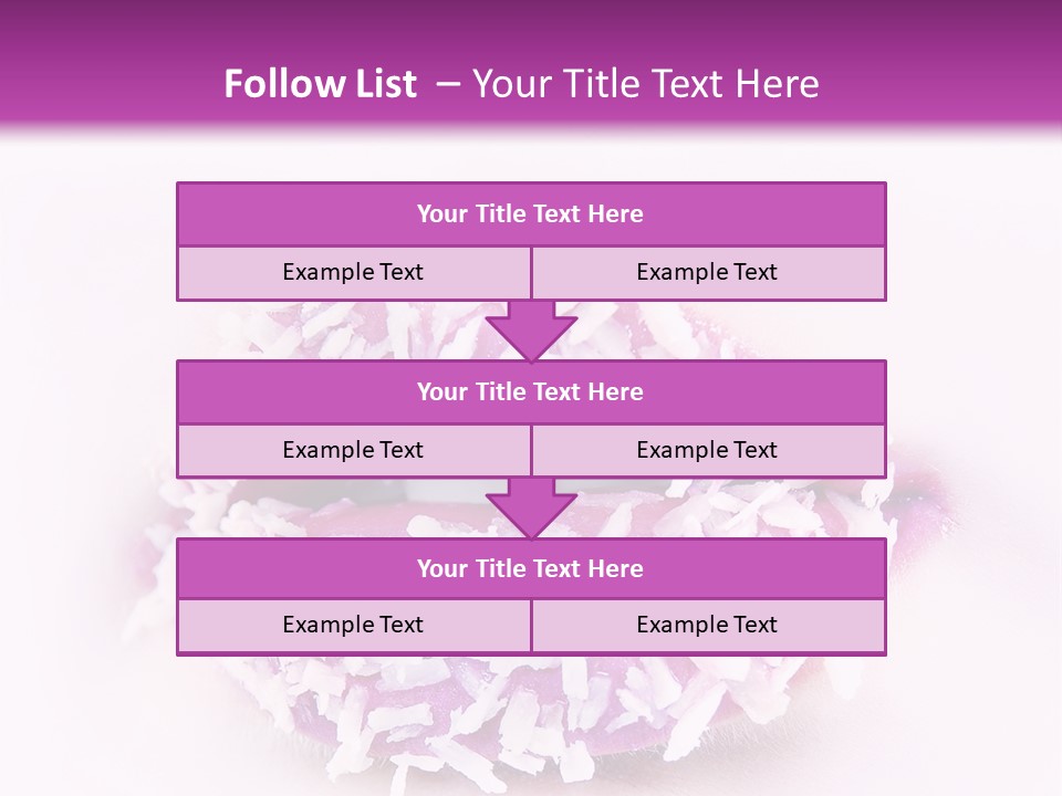 Cute Artistic Dessert PowerPoint Template